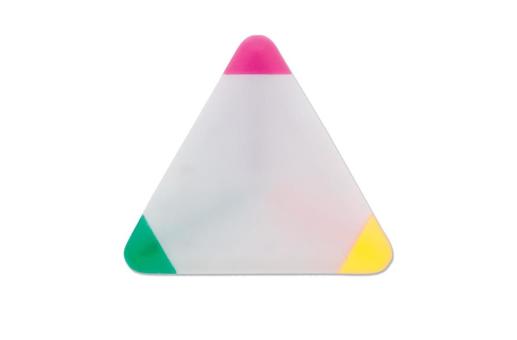 Triangle highlighter White