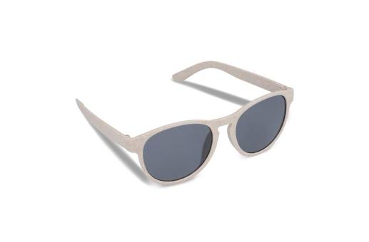 Sonnenbrille Weizenstroh Erde UV400 Beige