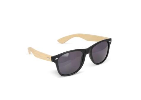 Justin RPC-Sonnenbrille mit Bambus UV400 Schwarz
