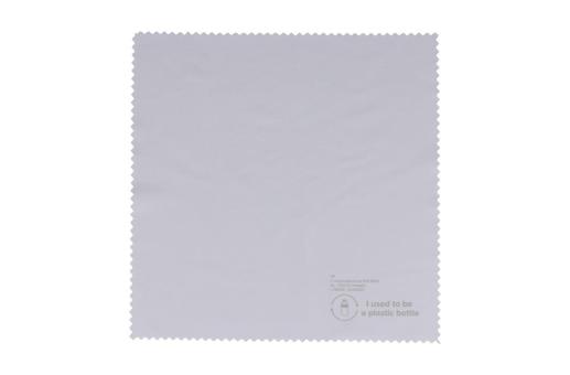 RPET cleaning cloth 15 x 15cm White