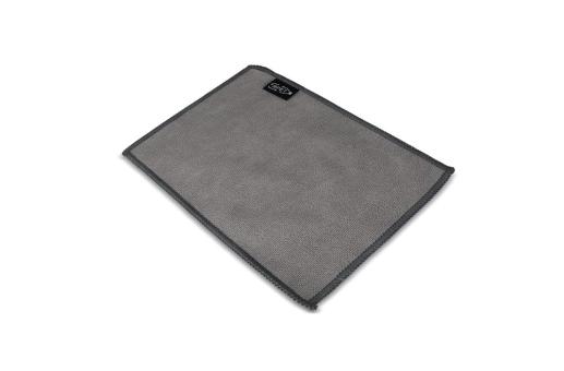 R-PET Sublim Mikrofasertuch 13 x 18cm Weiß