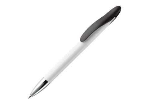Speedy ball pen twist metal tip White/black