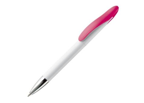 Speedy ball pen twist metal tip Pink/white