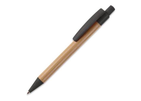 Ball pen bamboo with wheatstraw Black