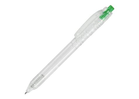 R-PET ball pen Transparent green