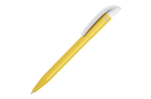 Kugelschreiber S45 Bio hardcolour Sonnengelb/Weiß