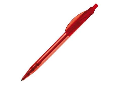 Kugelschreiber Cosmo Transparent Transparent rot