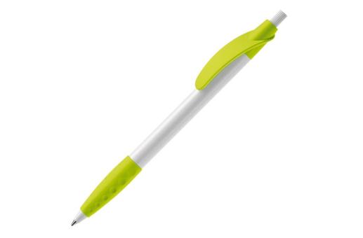 Cosmo ball pen rubber grip HC Frog/white