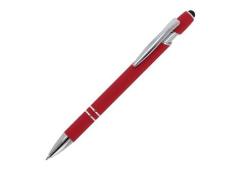 Kugelschreiber Paris Metall weiche Berührung Rot