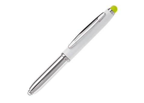 Stylus Kugelschreiber Shine Weiß/grün