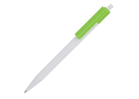 Kugelschreiber Kuma Hardcolour Froschgrün/weiß