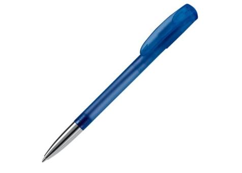 Kugelschreiber Deniro mit Metallspitze Frosty Gefrostet-blau