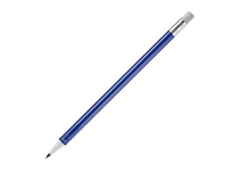Illoc pencil transparent with eraser Transparent blue