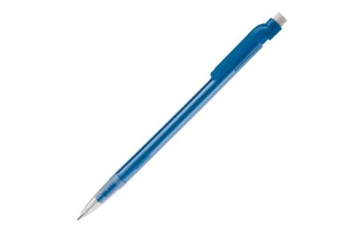 Minenbleistift mechanisch Transparent blau