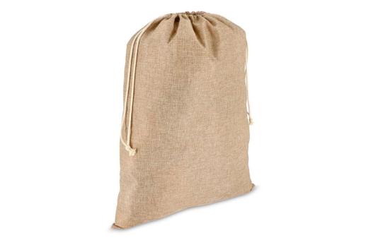 Geschenksack im Jute-Stil  50 x 70 cm Natur