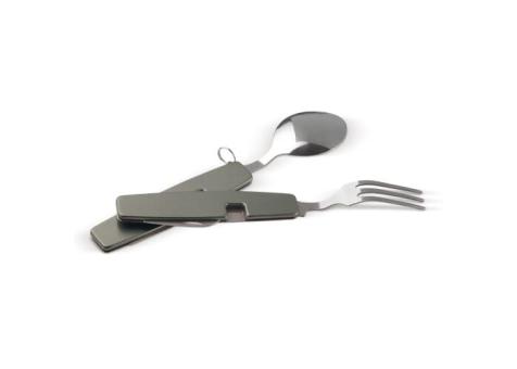 Foldable cutlery in multi-tool Anthracite