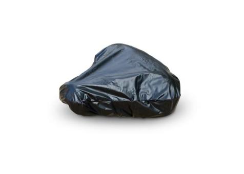 Saddle cover polyester Black