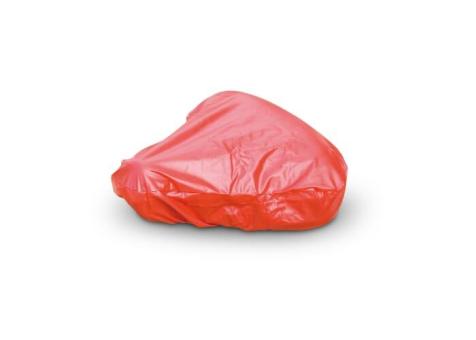 Saddle cover polyester Red