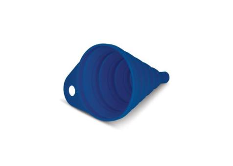 Foldable funnel for car Blue/white