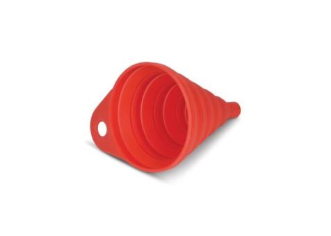 Foldable funnel for car White/red
