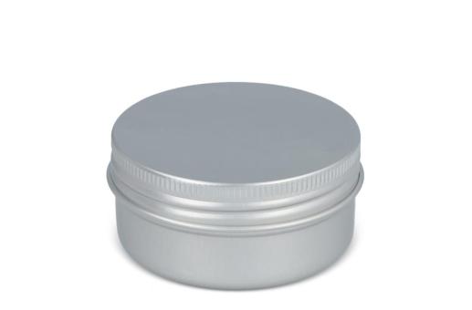 Zitronengras-Insektenschutzkerze auf Pflanzenbasis in recycelter Dose Silber