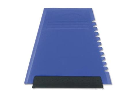 Gefrosteter Eiskratzer Transparent blau
