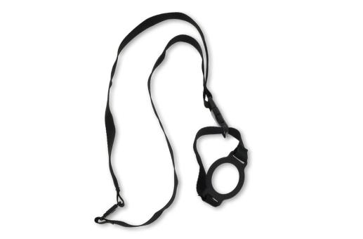 Lanyard with bottle holder Black