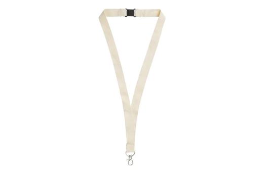 Lanyard organic cotton Ecru