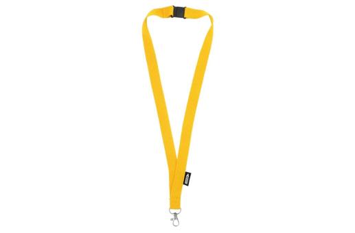R-PET lanyard Yellow