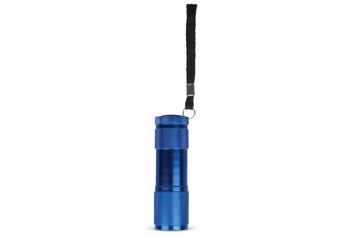 LED-Taschenlampe aus Aluminium Blau