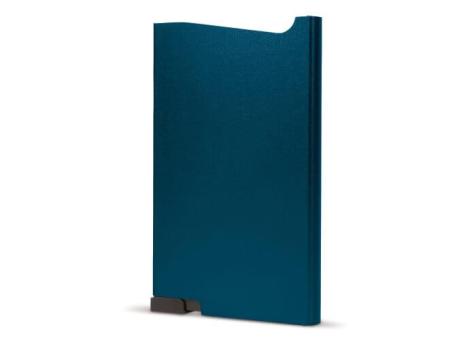 Aluminum card holder Dark blue