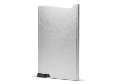 Aluminum card holder Silver