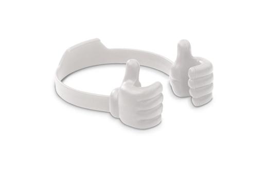 Smartphone holder hands White