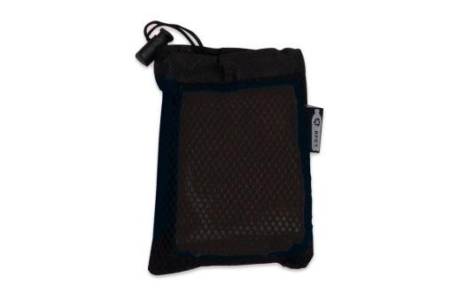 R-PET cooling towel 30x80cm Black/black