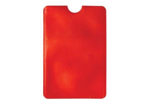 Cardholder anti-skim soft Red