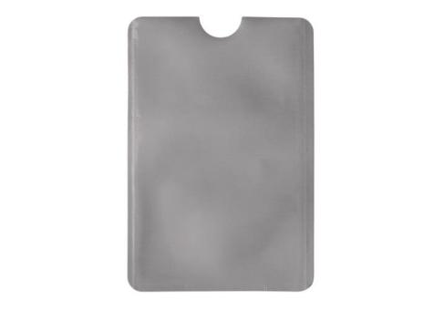Cardholder anti-skim soft Silver