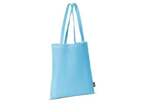 Shoulder bag non-woven 75g/m² Light blue