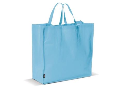 Shopping bag non-woven 75g/m² Light blue