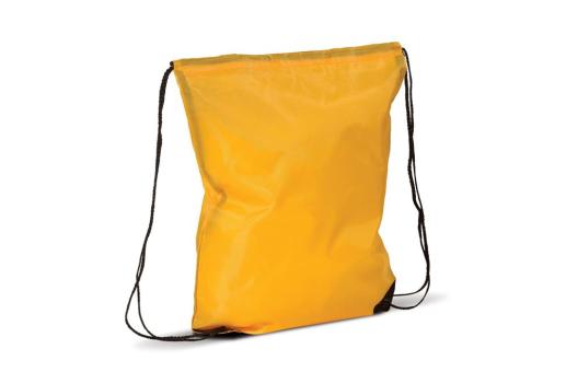 Drawstring bag premium Yellow