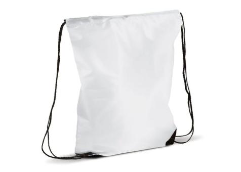 Drawstring bag 210T RPET White