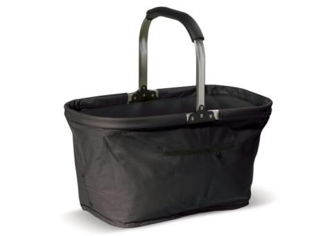 Foldable picnic basket Black