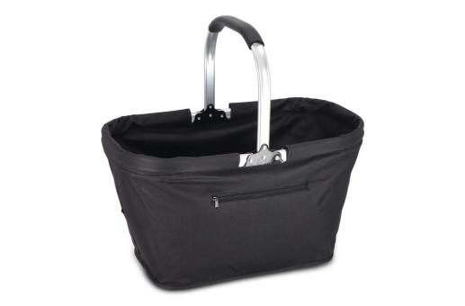 Foldable picnic basket Black