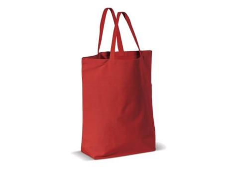 Carrier bag canvas 250g/m² 41x12x43cm Red