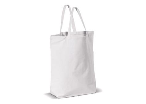 Carrier bag canvas 250g/m² 41x12x43cm White