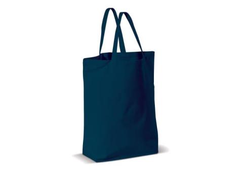 Carrier bag canvas 250g/m² 41x12x43cm Dark blue
