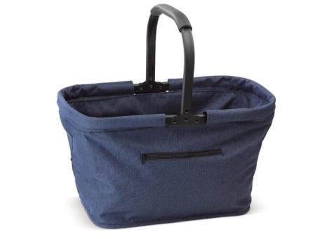Foldable picnic basket Dark blue