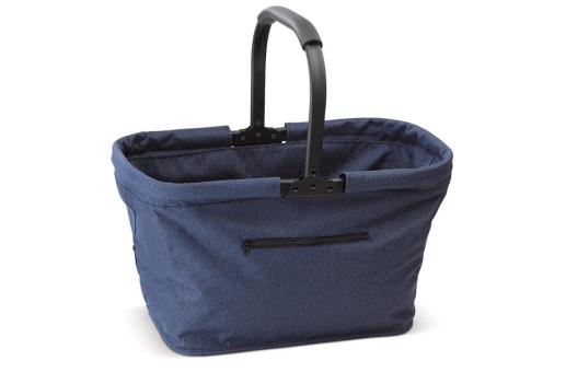 Foldable picnic basket Dark blue