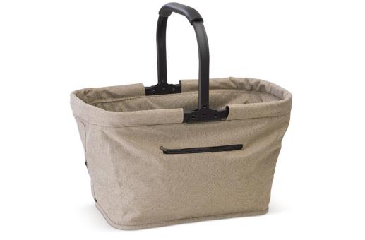 Foldable picnic basket Light brown