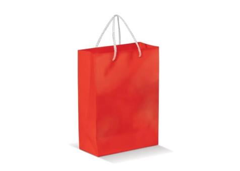 Paper bag small Red