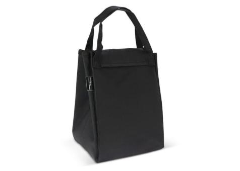 Folded cooler bag & picnic mat Black